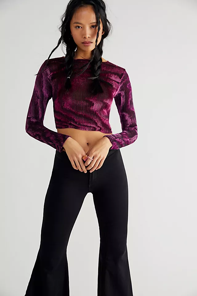 Gwen Top Magenta / Black