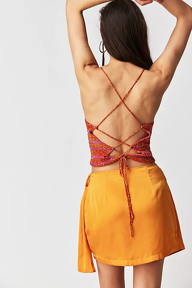 Tach Katniss Tank Fuchsia / Orange