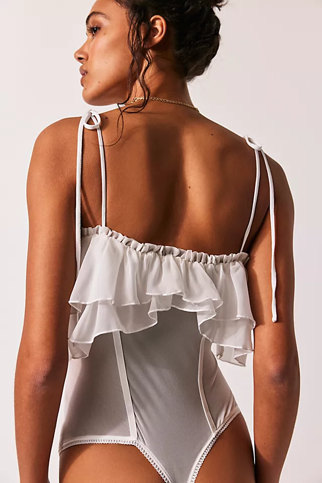 Crushin' On You Bodysuit Ivory