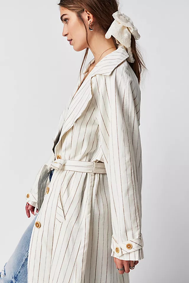 Melia Mac Coat Ivory Combo