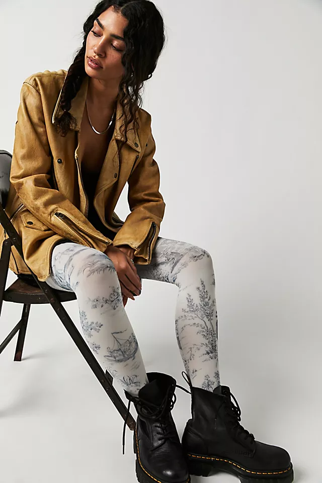 Etoile Sheer Socks White