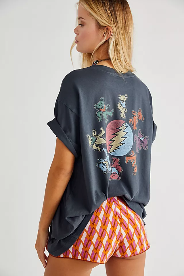 Grateful Dead Bears Tee Vintage Black