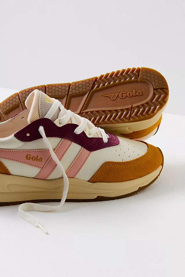 Saturn Quadrant Sneakers Off White / Sun / Pearl Pink