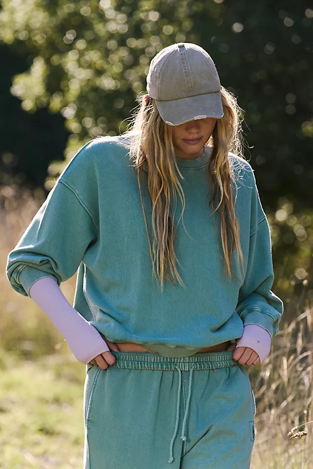 All Star Solid Pullover Emerald Aura