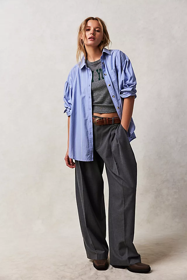 Hari Premium Tapered Trousers Heather Grey