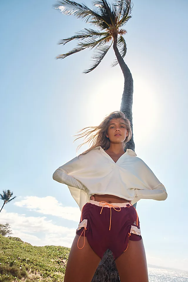 Free Rappel Shorts Burgundy Combo