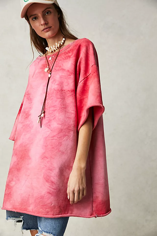 Tricia Fix Heartbreaker Tunic Washed Red