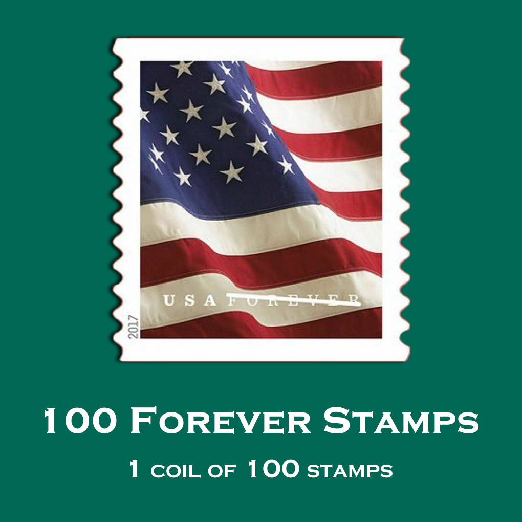 100 Pack:Forever Stamps 16 Styles on Sale Christmas Gift (Free Shipping)