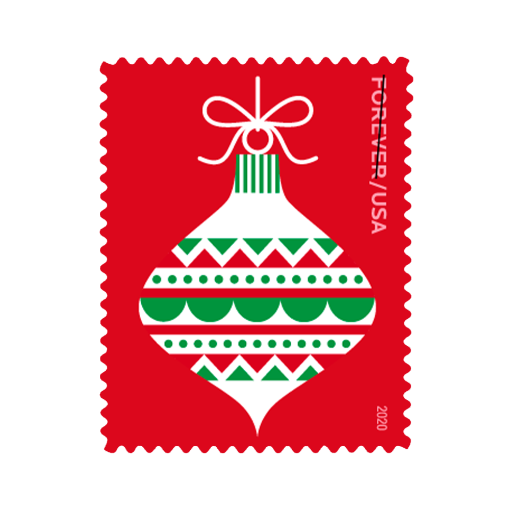 2020 USPS Holiday Stamps - Christmas Postage Stamps
