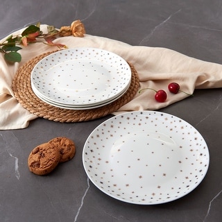 Mikasa Millie Gold Set of 4/ 9-in Salad Plates