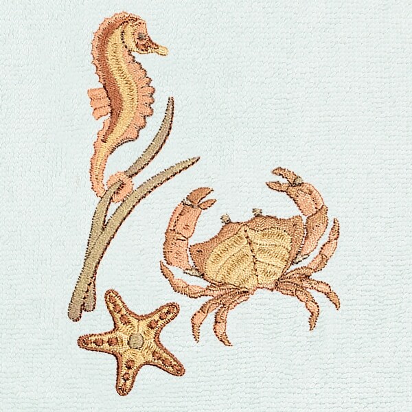 Authentic Hotel and Spa Turkish Cotton Aaron 4PC Embellished Towel Set