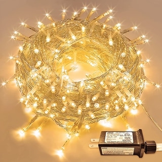 66ft 200 LED String Lights Indoor Outdoor - Yellow