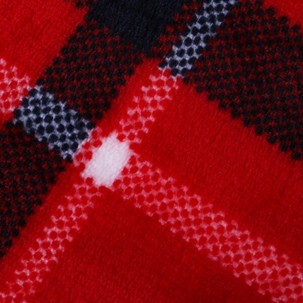 50"x60" Plaid Flannel Throw Blanket