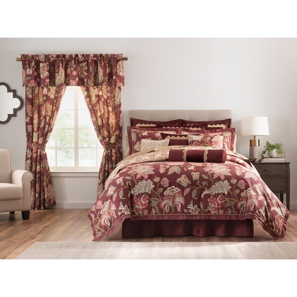 Rose Tree Emmaline Velvet Embroidered Reversible Euro Sham