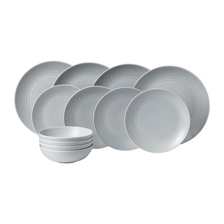 Royal Doulton Exclusively for Gordon Ramsay Maze Light Grey 12-Piece Set