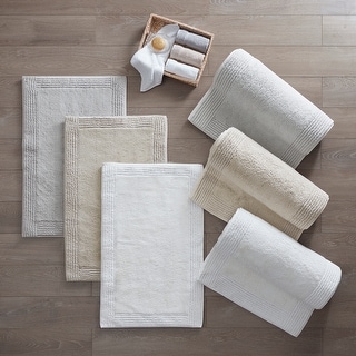 Madison Park Signature Splendor 100-percent Cotton Tufted 3000 GSM Reversible Bath Rug