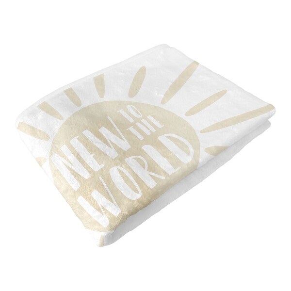 Boho Desert Sun Taupe Baby Monthly Milestone Blanket Neutral Tan Beige Ivory Gold Cream Bohemian Mountain Geometric Sunshine