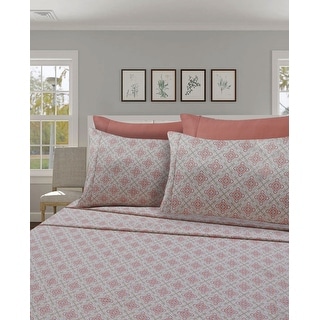 Charlotte Beverly Hills 400 Thread Count Egyptian Quality Cotton Sheets Set with BONUS Pillowcases