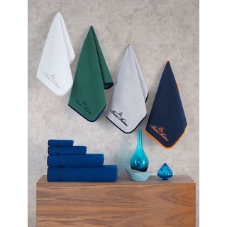 Brooks Brothers Contrast Frame 3 pcs Towel Set