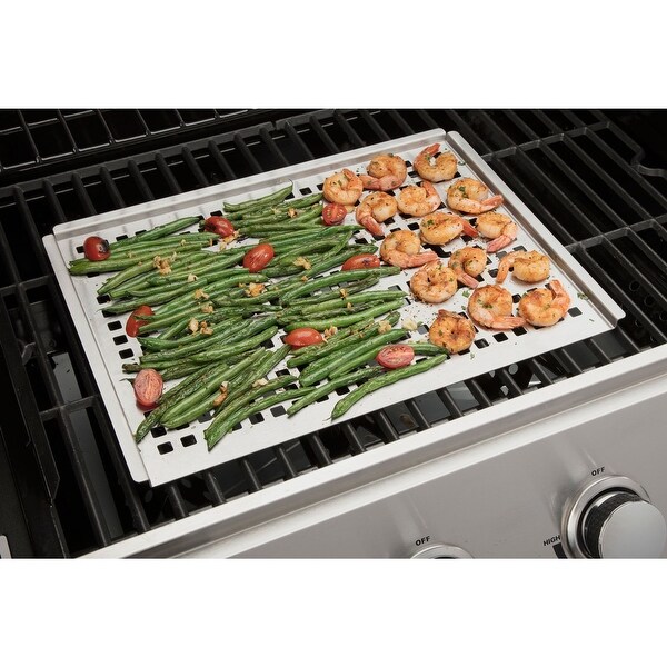 Cuisinart 12-In. x 16-In. Stainless Steel Grill Topper