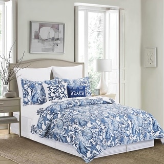 Blue Coast Shells F/Q Quilt Set