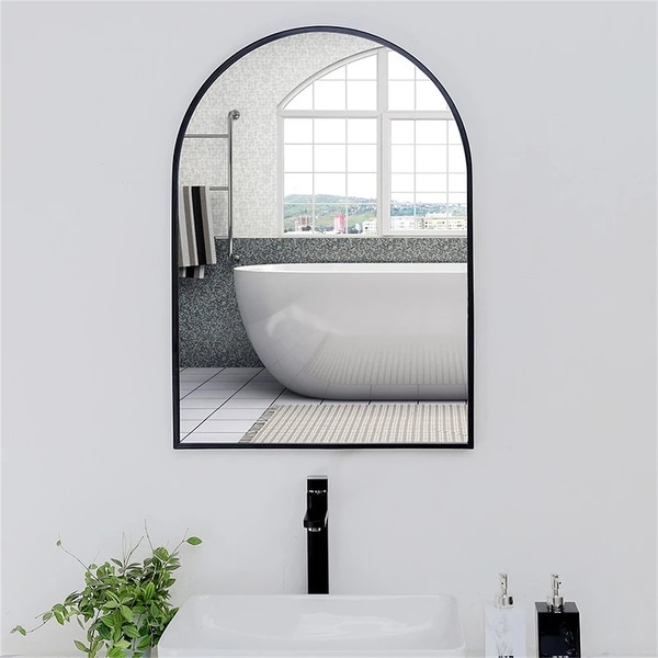 Arched Wall Decorative Mirror - 50 x 80 cm