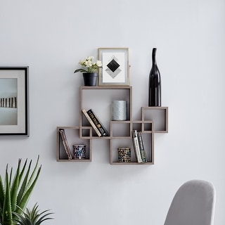 Danya B. Intersecting Cube Shelves