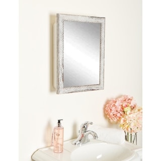 Ash White Medicine Cabinet - 20 x 16