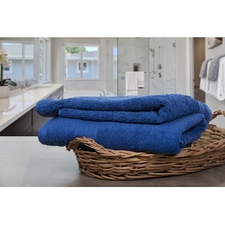 Pure Cotton 600 GSM Hand Towel by Ample Decor- Pack of 2