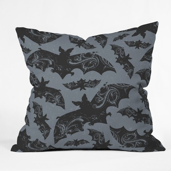 Deny Designs Bats at Night Duvet Cover Set (5 Piece Set)
