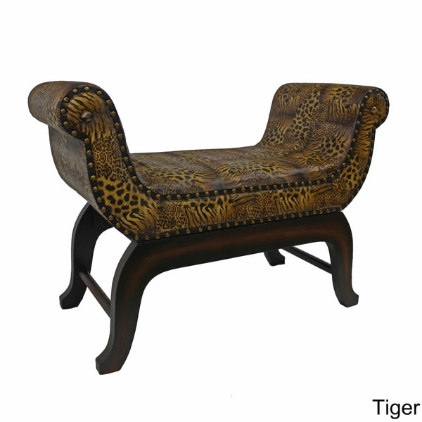 International Caravan Carmel Indoor Vanity Bench