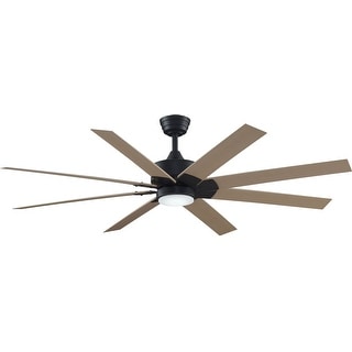 Fanimation Levon Custom 64" 8 Blade LED Ceiling Fan with Remote