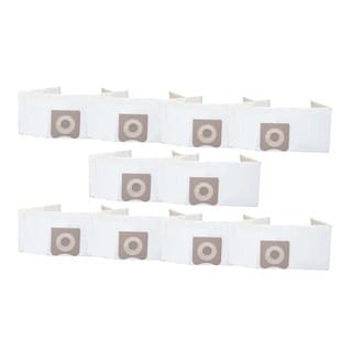 10pk Replacement Bags, Fit Ridgid 3-4.5 Gallon Wet & Dry Vacs