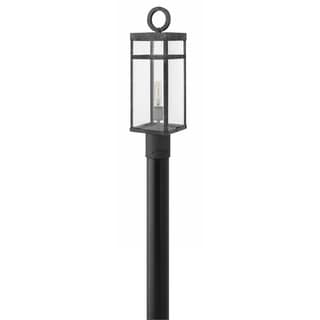 Hinkley Porter 1-Light Outdoor Post Mount in Aged Zinc