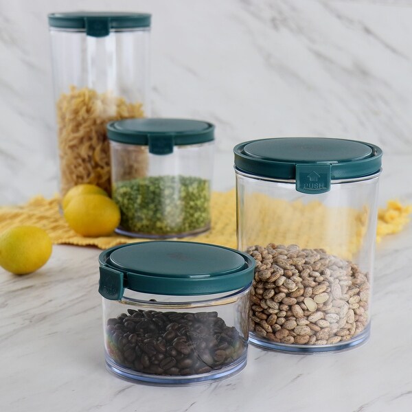 Spice by Tia Mowry Spicy Thyme 4 Piece Plastic Storage Set
