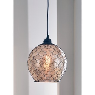 Nord Blackened Oil Rubbed Bronze Finish 1 Light Pendant
