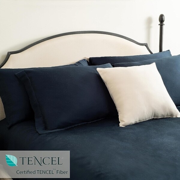 Delara 100% Eucalyptus Lyocell Tencel Bedding Sheet Bundle, Naturally Cooling, Super Soft, Moisture-Wicking, Smooth & Breathable