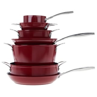 Curtis Stone 14-piece Stacking Cookware Set Refurbished