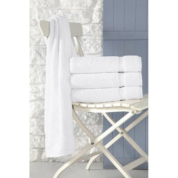 Royal Turkish Cotton Bathroom Towels - Hotel Collection Towel Set of 4
