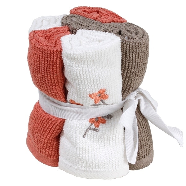 SKL Home Coral Gardens Wash Cloth Set