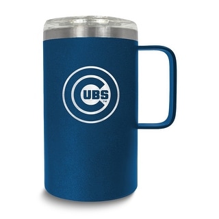MLB Chicago Cubs Stainless Steel 18 Oz. Hustle Mug with Lid