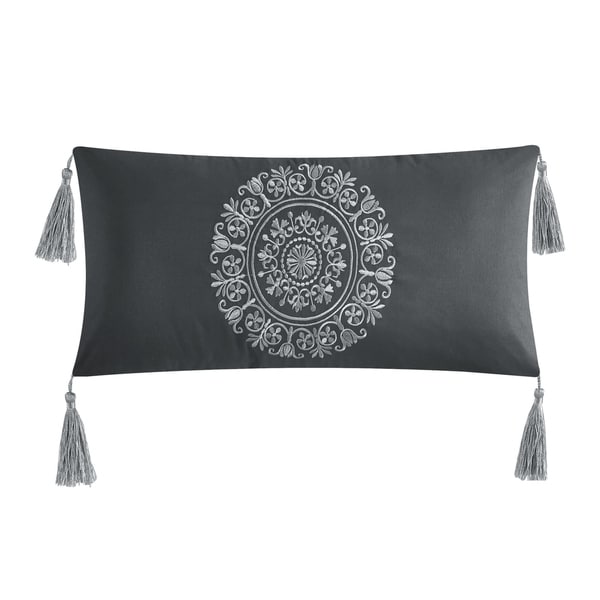 Grand Avenue Indio 7 Piece Medallion Jacquard Comforter Set