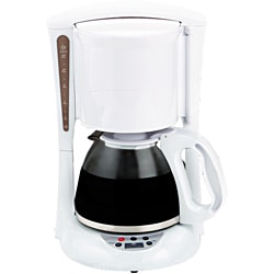 Brentwood 12-CUP DIGITAL COFFEEMAKER (WHITE)