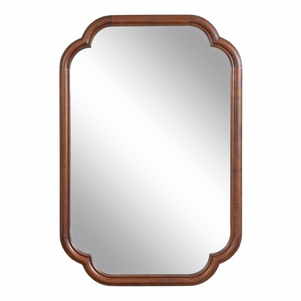 Kate and Laurel Glenby Scallop Wall Mirror