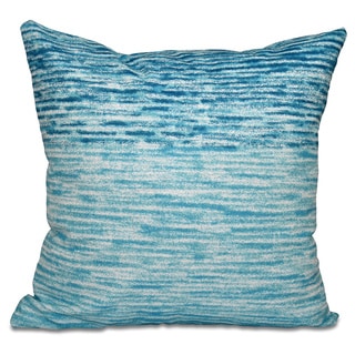 Ocean View Geometric Print 16-inch Throw Pillow
