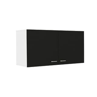 TUHOME Napoles Double Door Wall-Mounted Storage Cabinet - N/A