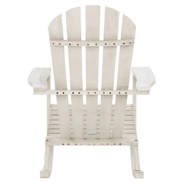 SAFAVIEH Outdoor Living Brizio Adirondack Rocking Chair - 28.3"x32.7"x37.4"