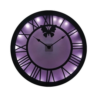 Paradise Solar Clock - Butterfly