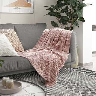 Marlie Space Dye Chenille Throw