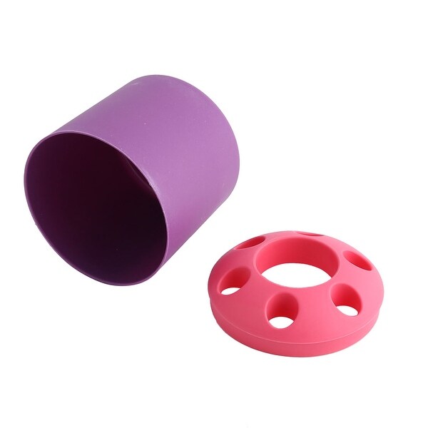 Home Plastic Toothbrush Toothpaste Razor Holder Container Organizer